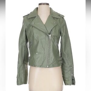 Blank NYC Faux Leather Moto Jacket Easy Rider